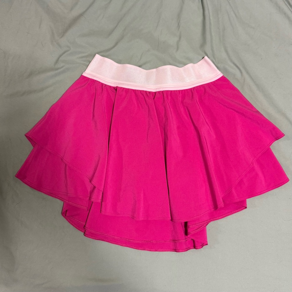 lululemon athletica Vibrant Pink Court Rival Skirt 4